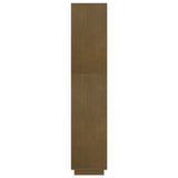 Book Cabinet/Room Divider Honey Brown 80x35x167 cm Solid Pinewood - Rear View