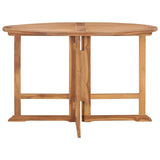 Folding Garden Dining Table ?110x75 cm Solid Wood Teak