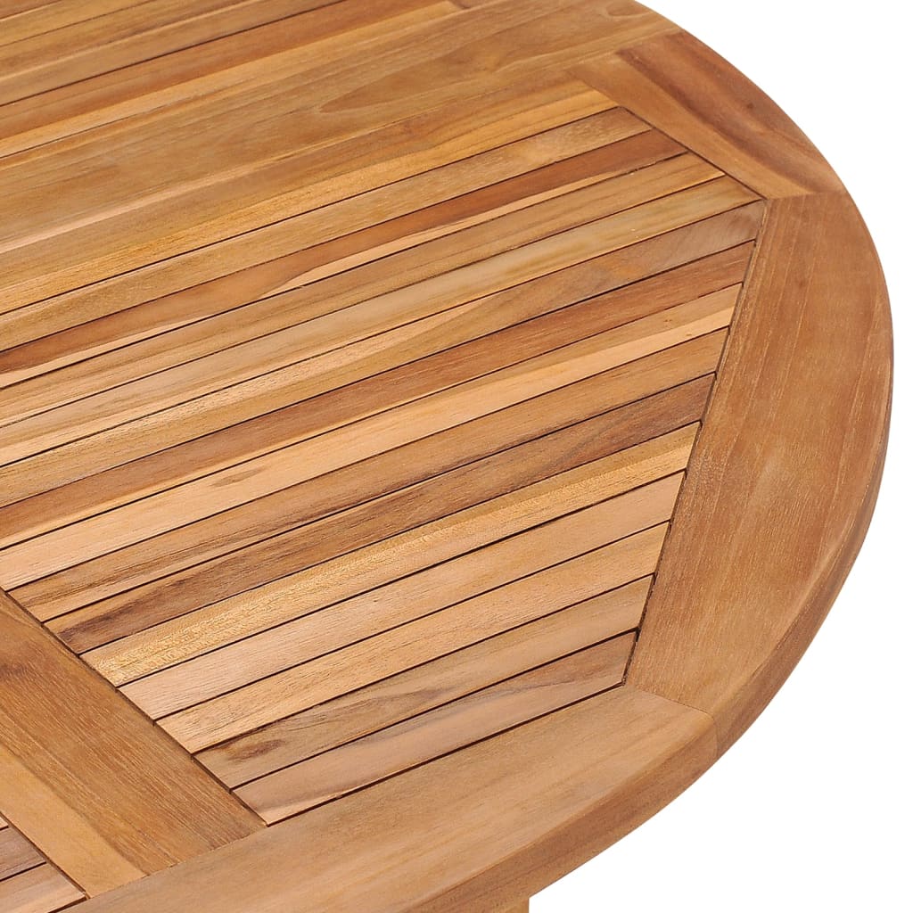 Folding Garden Dining Table ?110x75 cm Solid Wood Teak