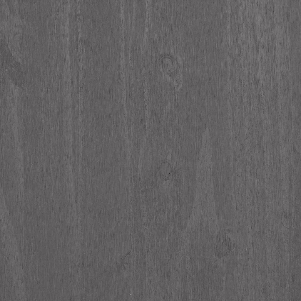Bedside Cabinets"HAMAR"2 pcs Light Grey 40x35x44.5cm Solid Wood