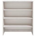Top for Highboard"HAMAR" White 90x30x100cm Solid Wood Pine