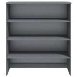 Top for Highboard"HAMAR" Dark Grey 90x30x100cm Solid Wood Pine
