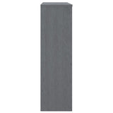Top for Highboard"HAMAR" Dark Grey 90x30x100cm Solid Wood Pine