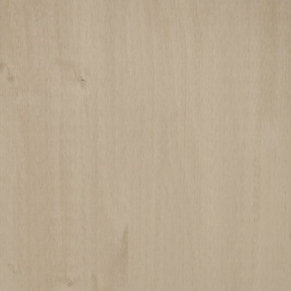 Sideboard "HAMAR" Honey Brown 113x40x80 cm Solid Wood Pine