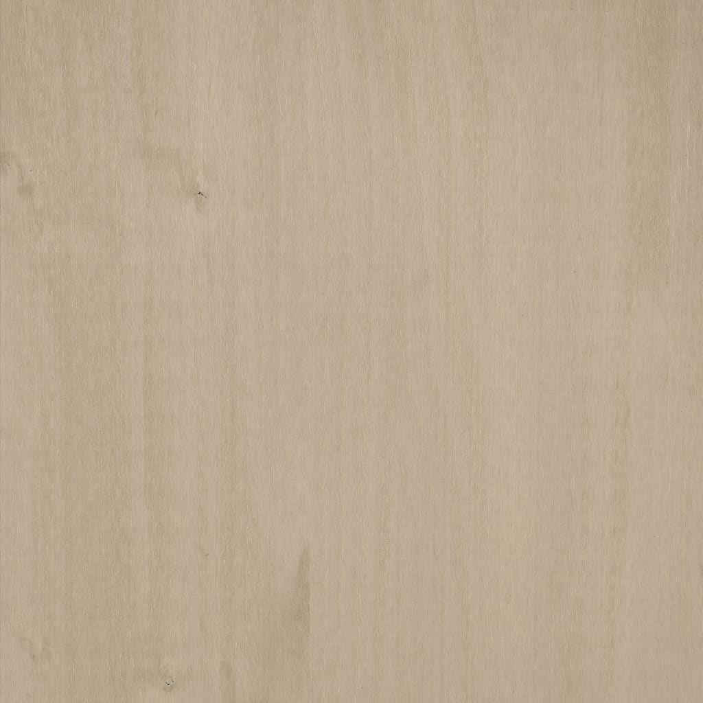 TV Cabinet "HAMAR" Honey Brown 106x40x40 cm Solid Wood Pine