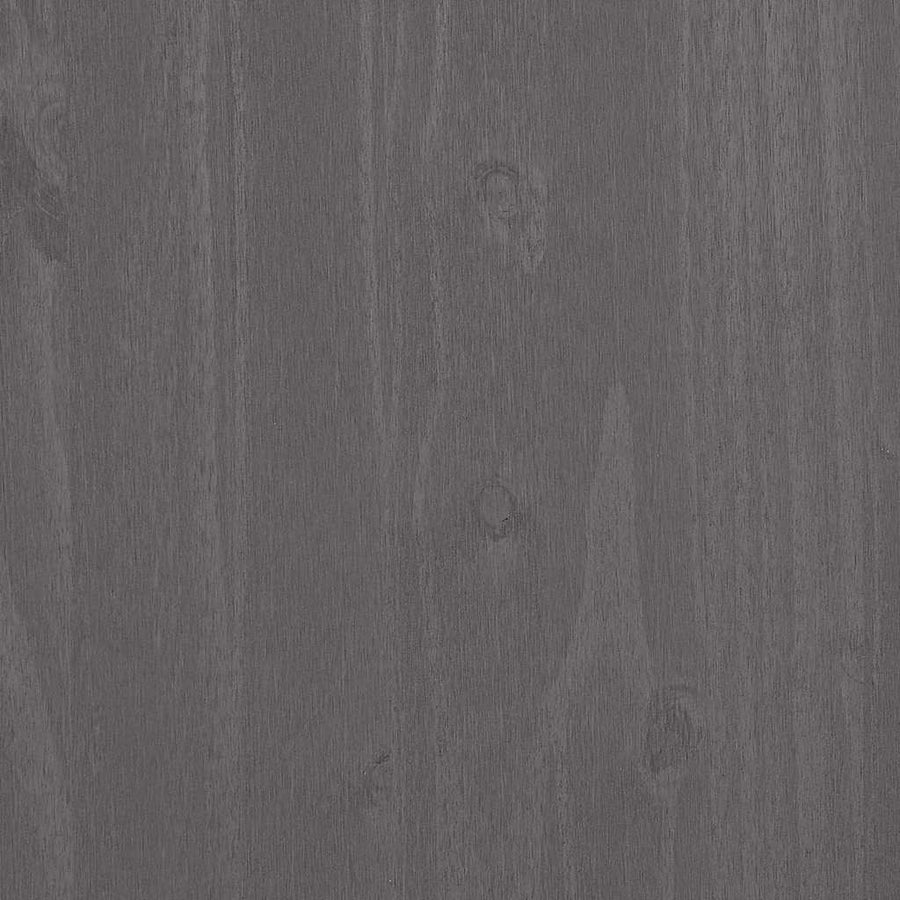 TV Cabinet "HAMAR" Light Grey 106x40x40 cm Solid Wood Pine
