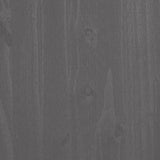 TV Cabinet "HAMAR" Light Grey 106x40x40 cm Solid Wood Pine