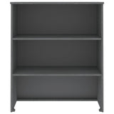 Top for Highboard"HAMAR" Dark Grey 85x35x100cm Solid Wood Pine