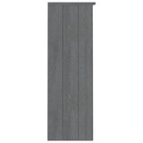 Top for Highboard"HAMAR" Dark Grey 85x35x100cm Solid Wood Pine