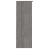 Top for Highboard"HAMAR" Light Grey 85x35x100cm Solid Wood Pine