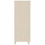 Shoe Cabinet "HAMAR" Honey Brown 85x40x108 cm Solid Wood Pine