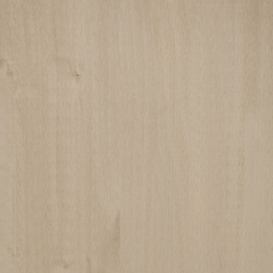 Shoe Cabinet "HAMAR" Honey Brown 85x40x108 cm Solid Wood Pine