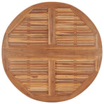 5 Piece Folding Outdoor Dining Set Solid Wood Teak