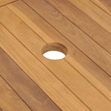 Bathroom Vanity Cabinet with Cream Marble Sinks Solid Wood Teak - Close-Up Angle