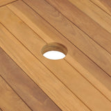 Bathroom Vanity Cabinet with Black Marble Sinks Solid Wood Teak - Rear View