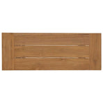 Bench 80 cm Solid Wood Teak