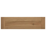 Bench 110 cm Solid Wood Teak - Top-Down View