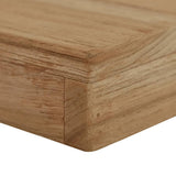 Bench 110 cm Solid Wood Teak - 45-Degree Angle