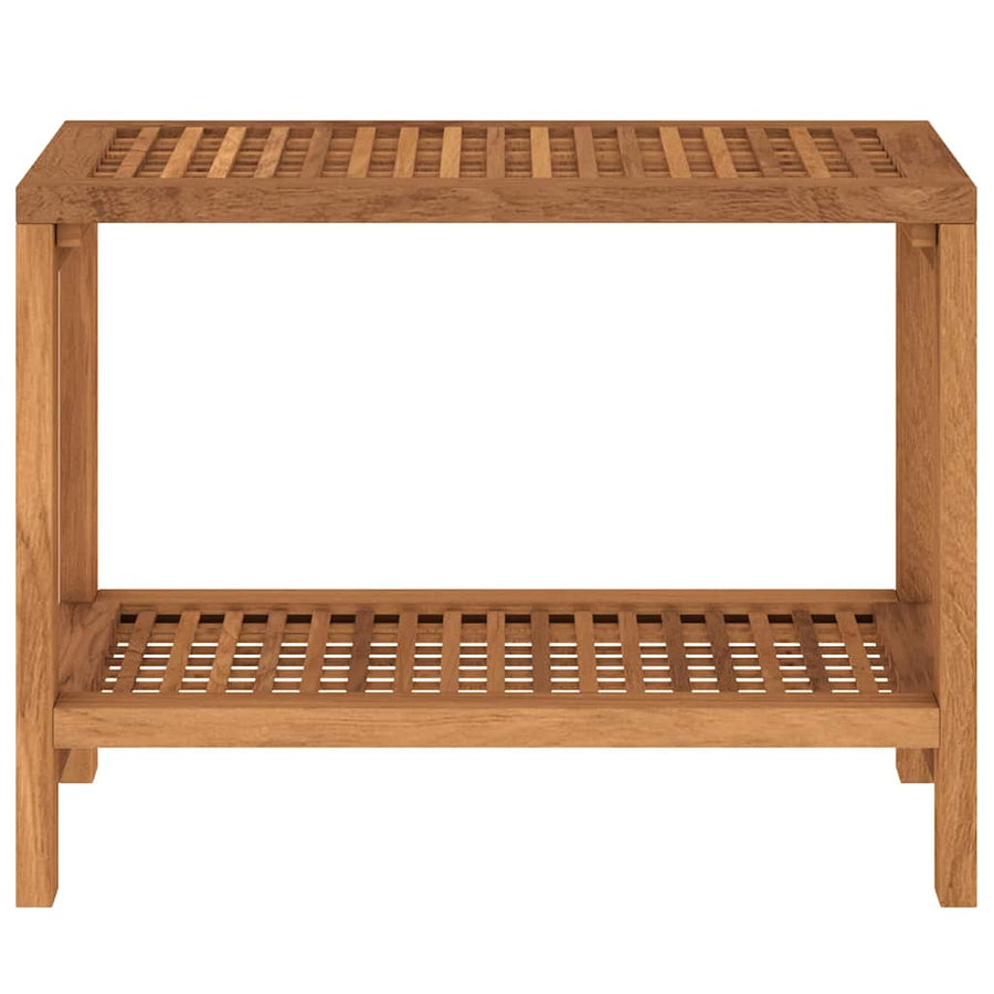 Bathroom Side Table 60x30x45 cm Solid Wood Teak