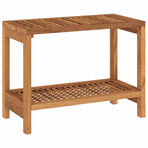 Bathroom Side Table 60x30x45 cm Solid Wood Teak