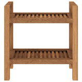 Bathroom Side Table 45x30x45 cm Solid Wood Teak