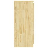 Side Cabinets 3 pcs Solid Pinewood - 45-Degree Angle