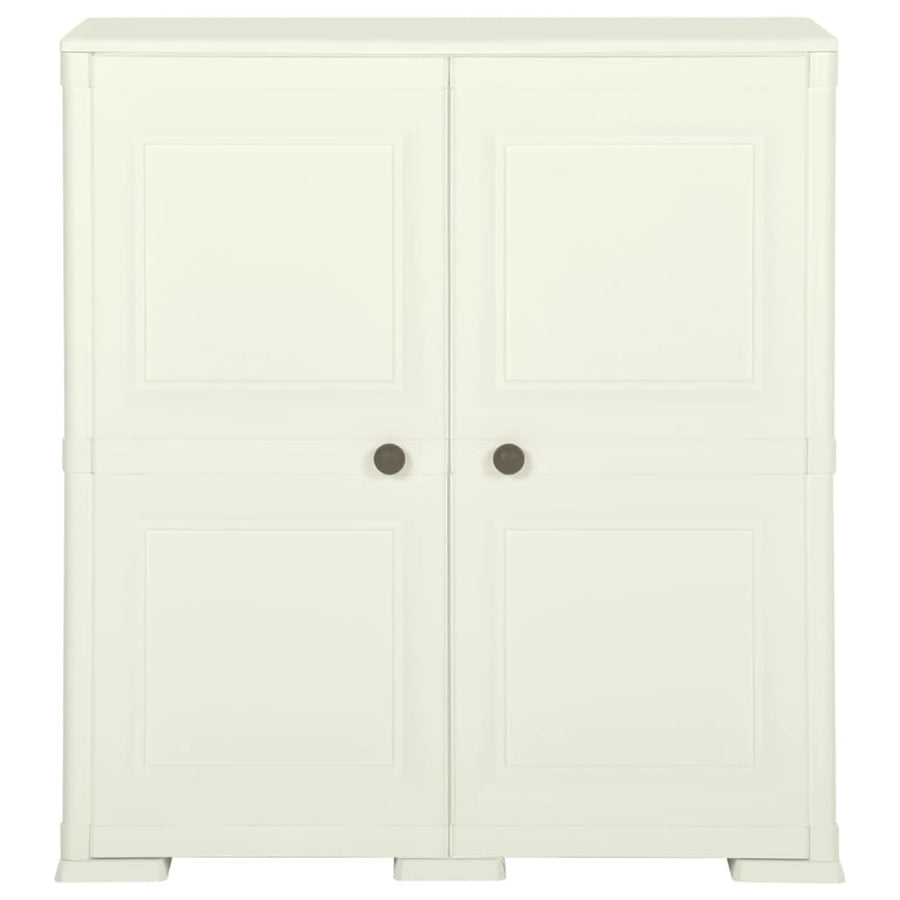 Plastic Cabinet 79x43x85.5 cm Wood Design Vanilla Ice
