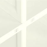 Plastic Cabinet 79x43x85.5 cm Wood Design Vanilla Ice - Close-Up Angle