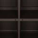 Plastic Cabinet 79x43x85.5 cm Wood Design Brown