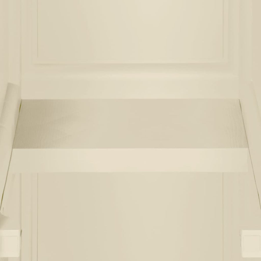 Plastic Cabinet 40x43x164 cm Wood Design Angora White