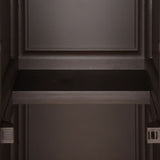 Plastic Cabinet 40x43x164 cm Wood Design Brown