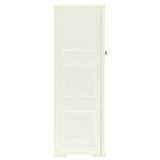 Plastic Cabinet 40x43x125 cm Wood Design Vanilla Ice