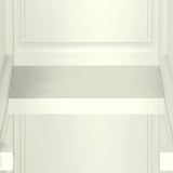 Plastic Cabinet 40x43x125 cm Wood Design Vanilla Ice - Close-Up Angle