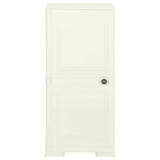 Plastic Cabinet 40x43x85.5 cm Wood Design Vanilla Ice - Front View