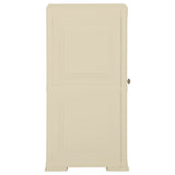 Plastic Cabinet 40x43x85.5 cm Wood Design Angora White
