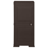 Plastic Cabinet 40x43x85.5 cm Wood Design Brown