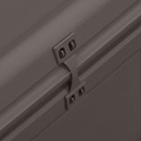 Cushion Box Grey 86x40x42 cm 85 L - Rear View