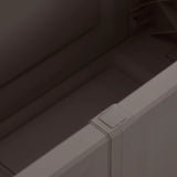 Cushion Box Grey 86x40x42 cm 85 L - Close-Up Angle