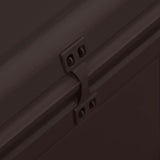 Cushion Box Brown 86x40x42 cm 85 L - Rear View