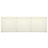 Cushion Box Vanilla Ice 125x40x42 cm 130 L