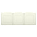 Cushion Box Vanilla Ice 125x40x42 cm 130 L - Front View