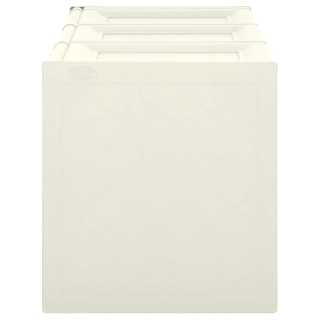 Cushion Box Vanilla Ice 125x40x42 cm 130 L
