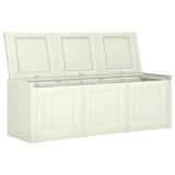 Cushion Box Vanilla Ice 125x40x42 cm 130 L - 45-Degree Angle