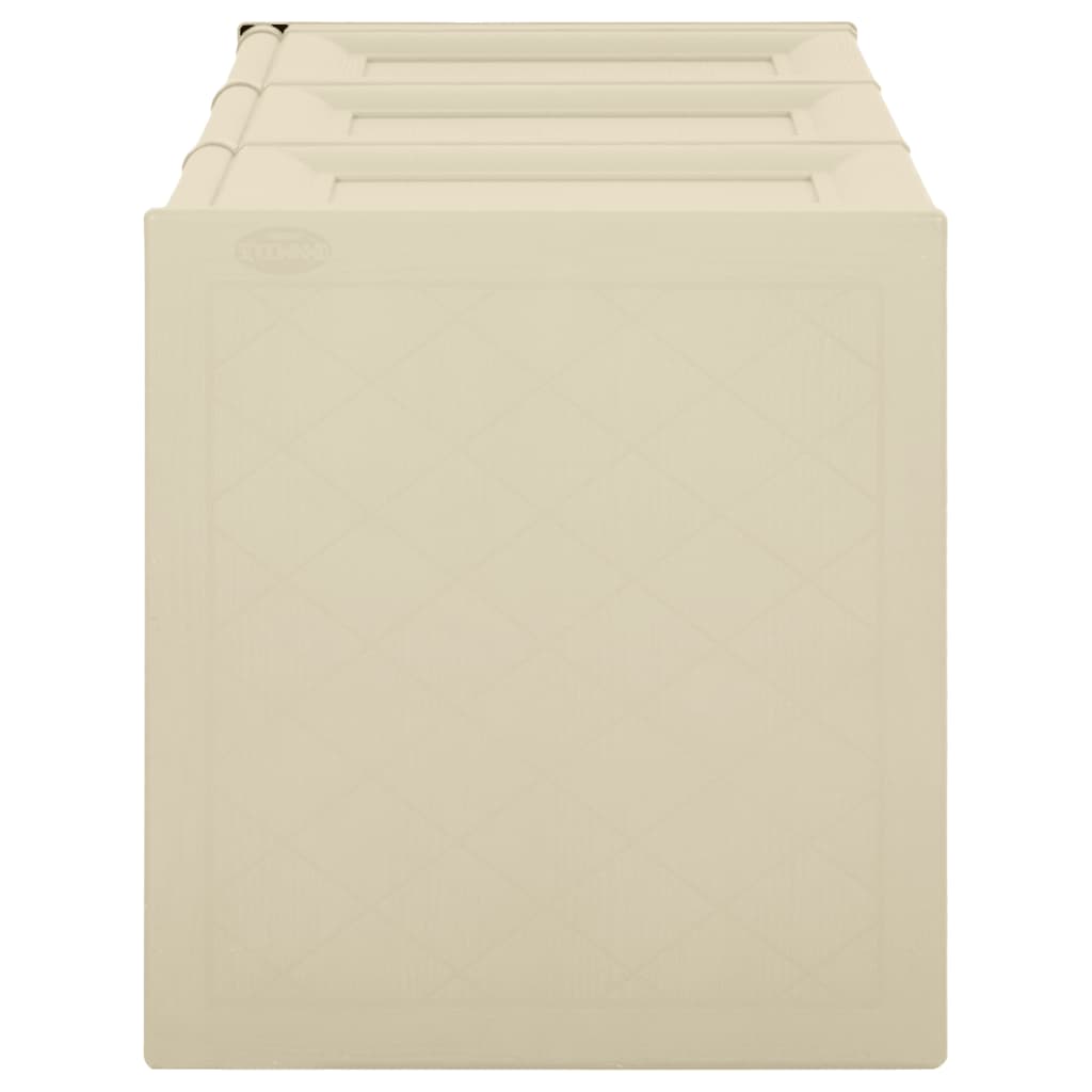 Cushion Box Angora White 125x40x42 cm 130 L