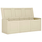Cushion Box Angora White 125x40x42 cm 130 L - 45-Degree Angle