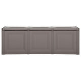 Cushion Box Grey 125x40x42 cm 130 L - Front View