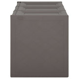 Cushion Box Grey 125x40x42 cm 130 L