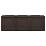Cushion Box Brown 125x40x42 cm 130 L