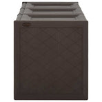 Cushion Box Brown 125x40x42 cm 130 L