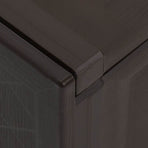 Cushion Box Brown 125x40x42 cm 130 L